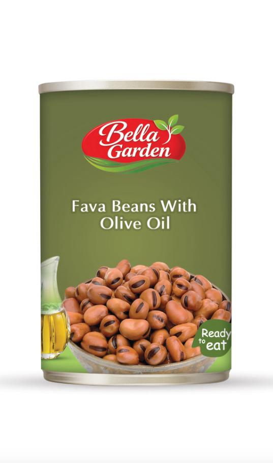 Bella Garden Fava Beans with Olive Oil 425g