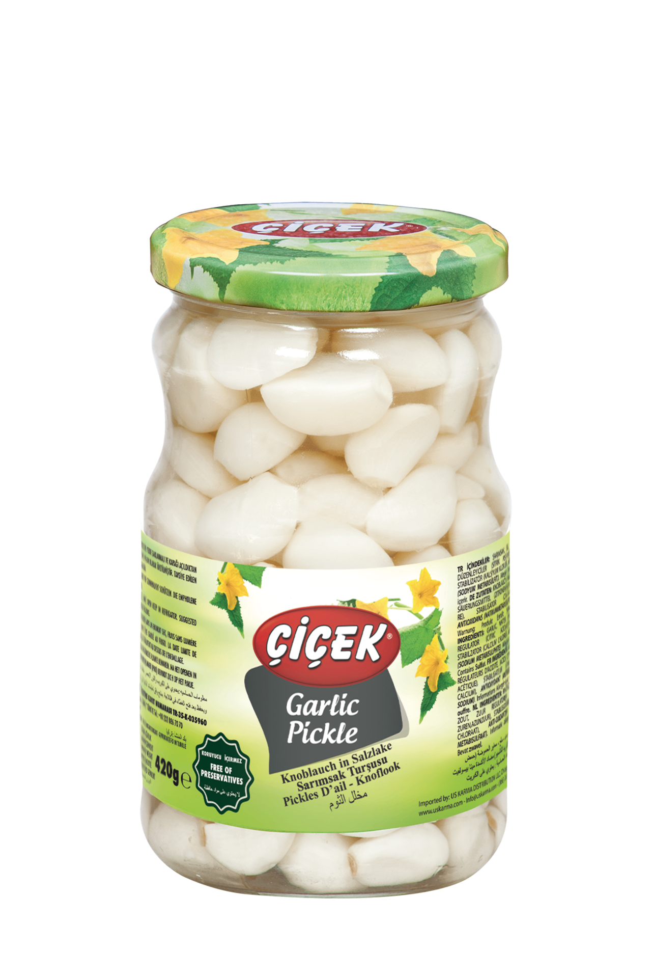 Cicek Garlic Pickles (Jar)