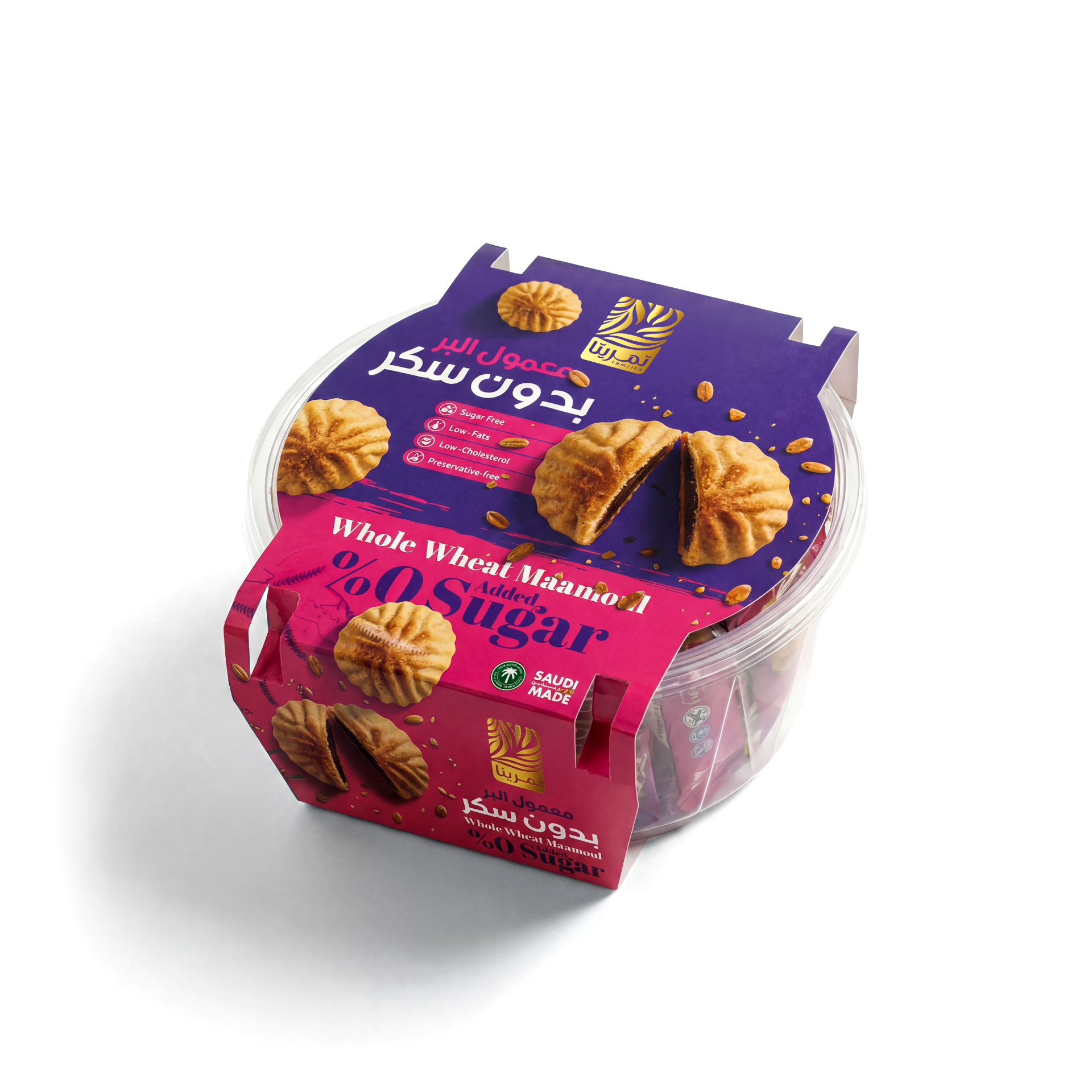 Tamrita Whole Wheat Maamoul (No Sugar) 320g