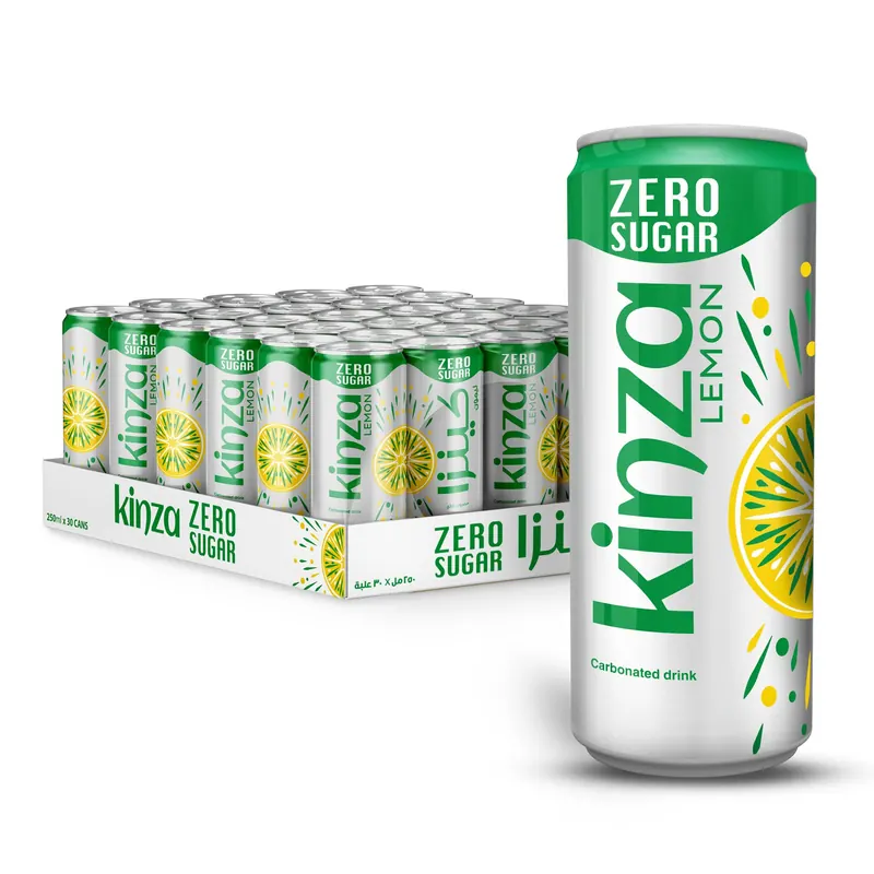 Kinza Lemon Zero Sugar 250ml